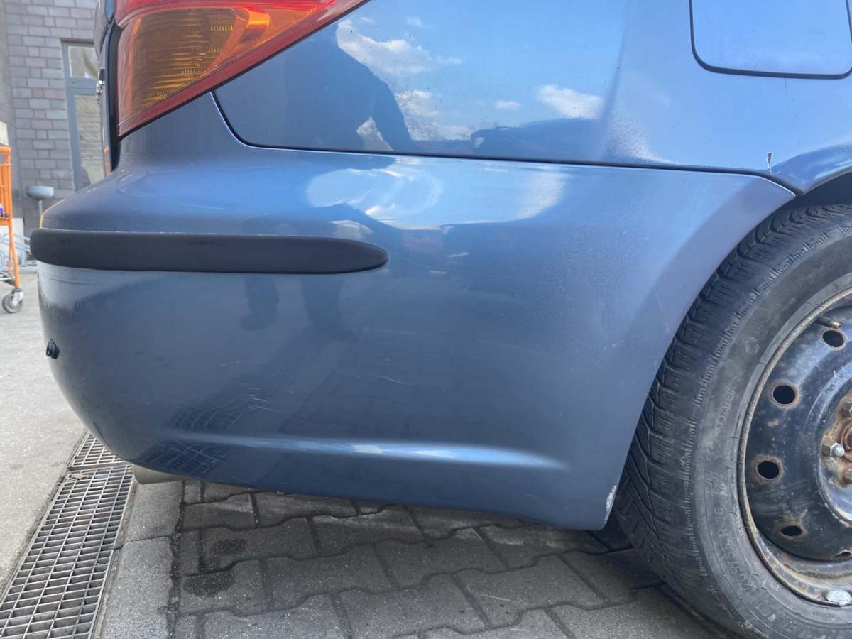 Subaru Legacy 4 original Sto&szlig;stange Stossf&auml;nger hinten 33A Atlantic Blue Kombi Bj.2005